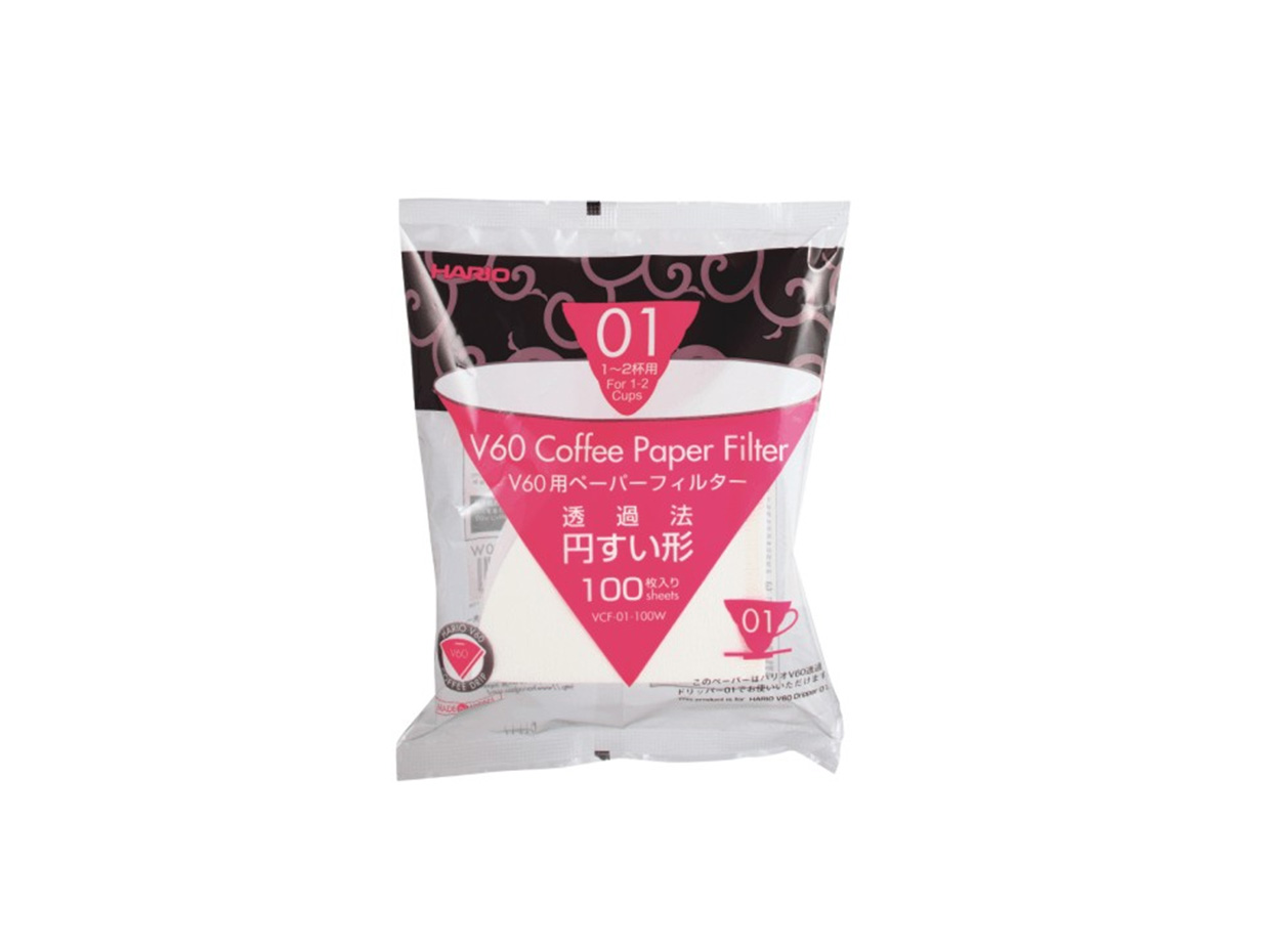 Paper Filter White for 01/02 Dripper 100sheets